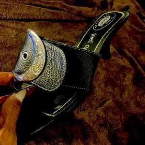 Dr Scholls kitten heel sandal